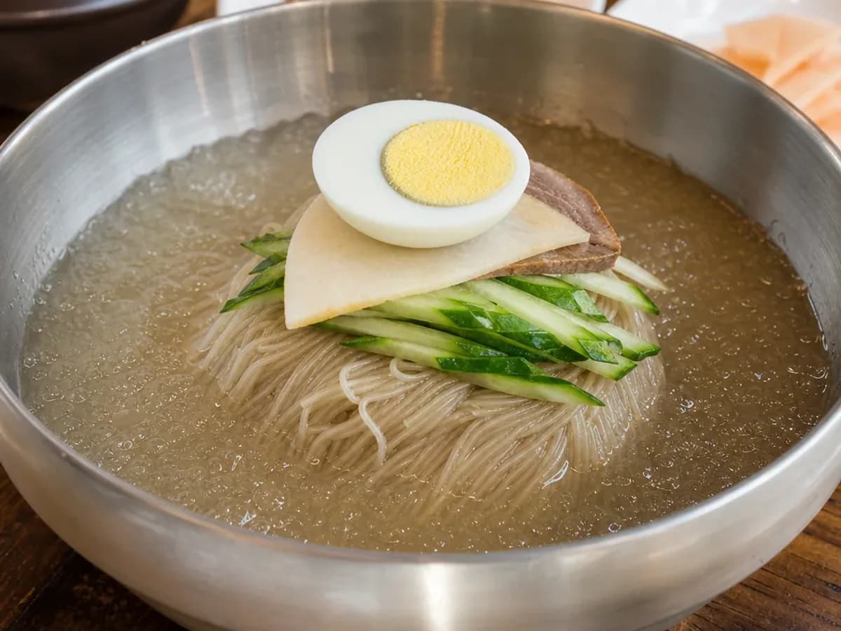 Korean cold noodles in Changchun