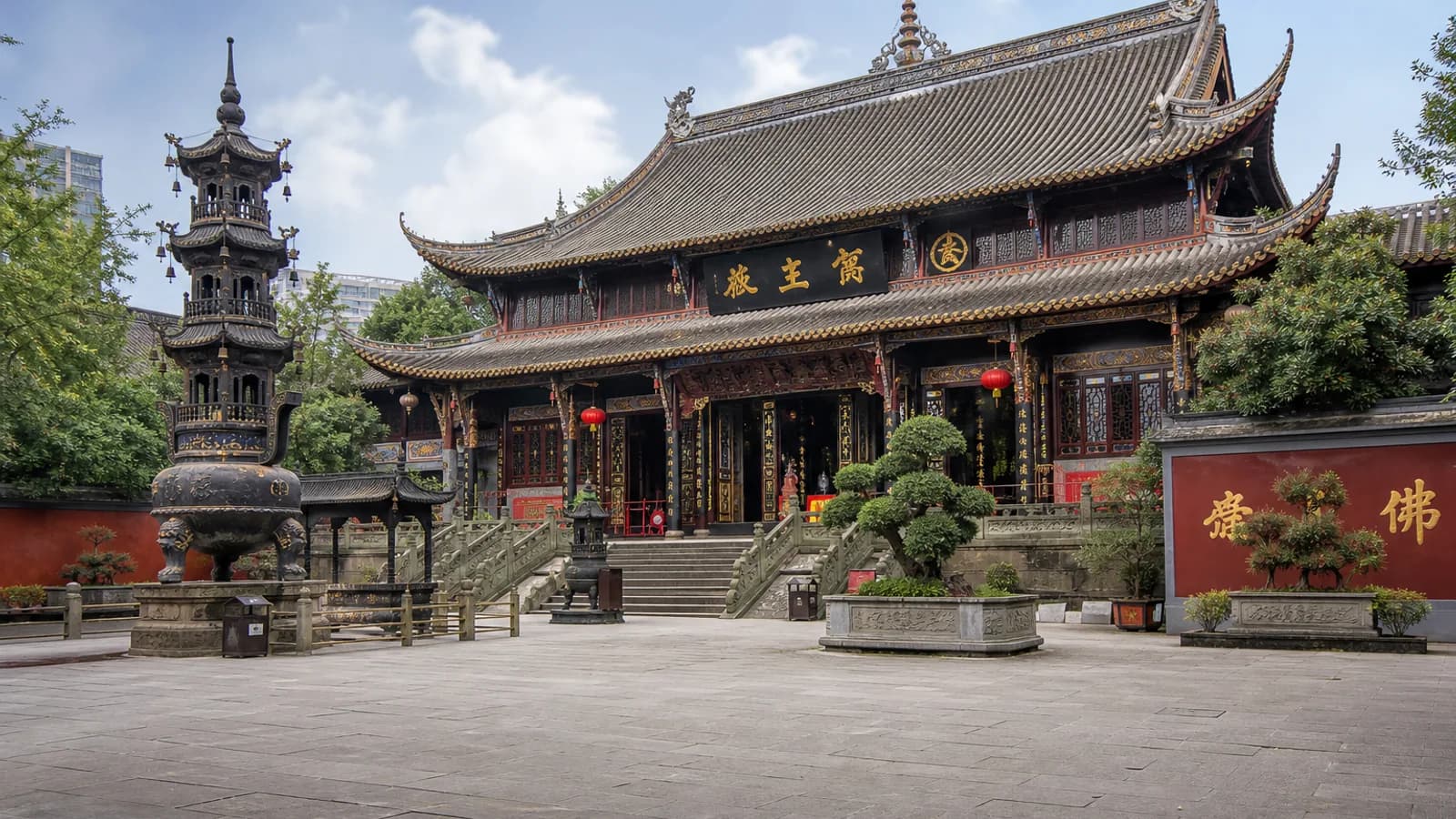 Wenshu Monastery in Chengdu