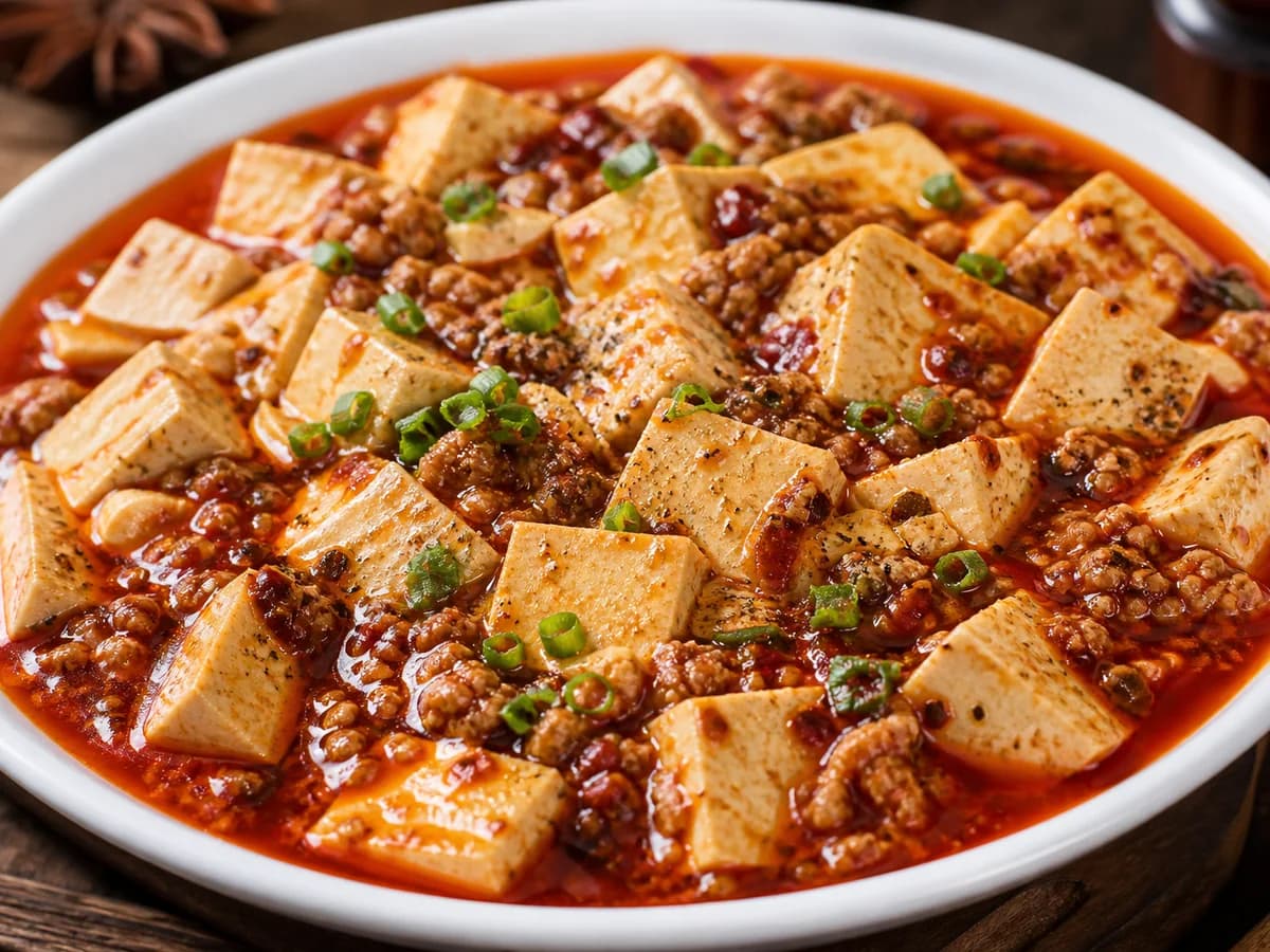 Mapo tofu in Chengdu