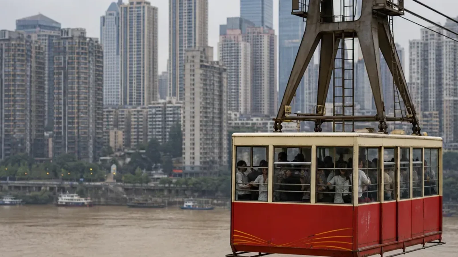 Yangtze River Cableway in Chongqing