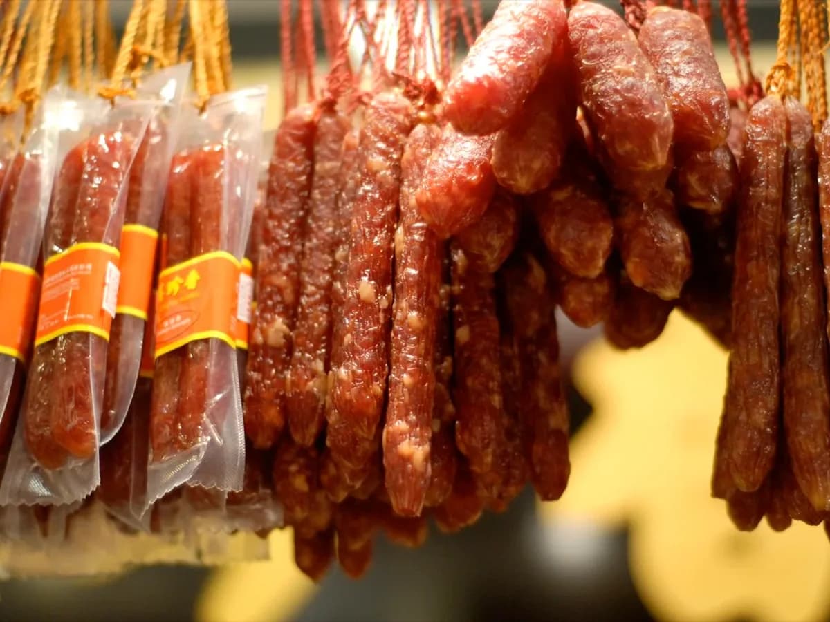 Dongguan sausage in Dongguan