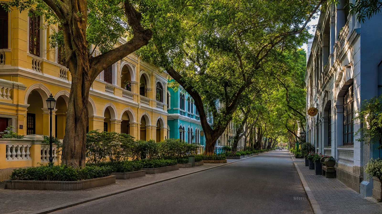 Shamian Island in Guangzhou
