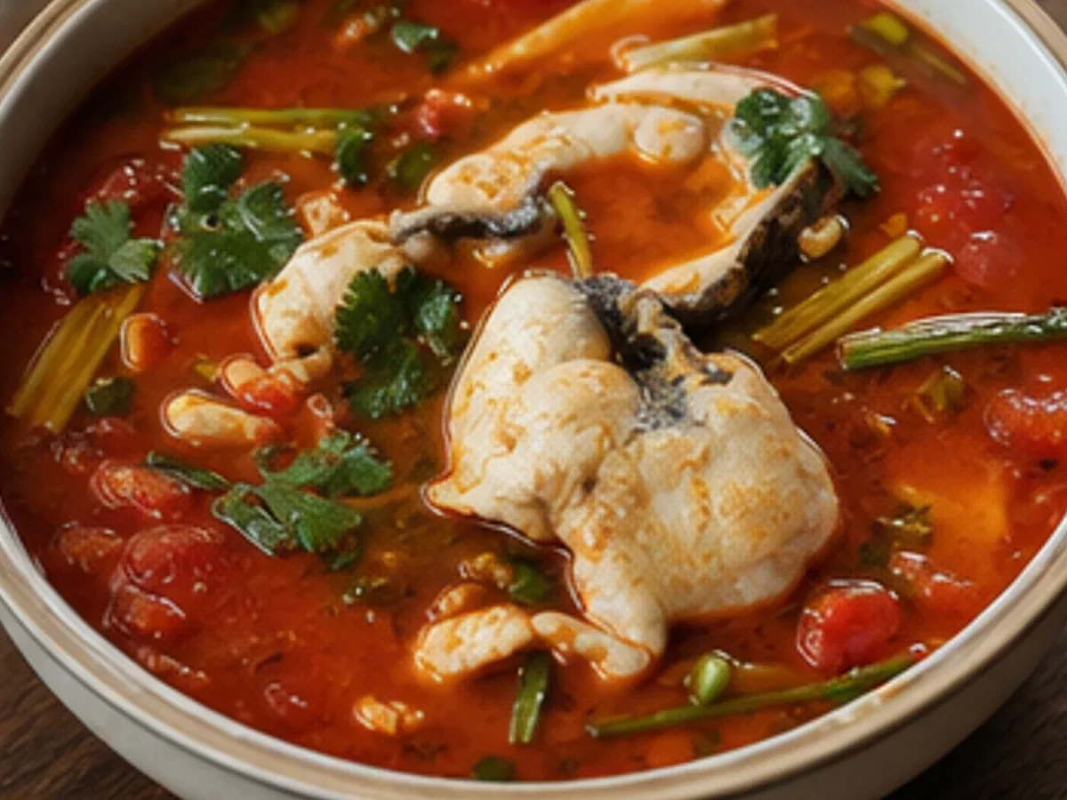 Sour fish soup in Guiyang