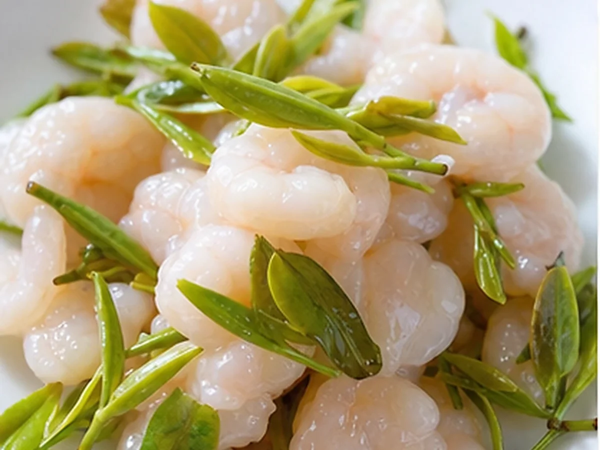 Longjing shrimp in Hangzhou