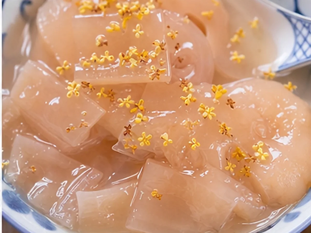 Lotus-root starch in Hangzhou