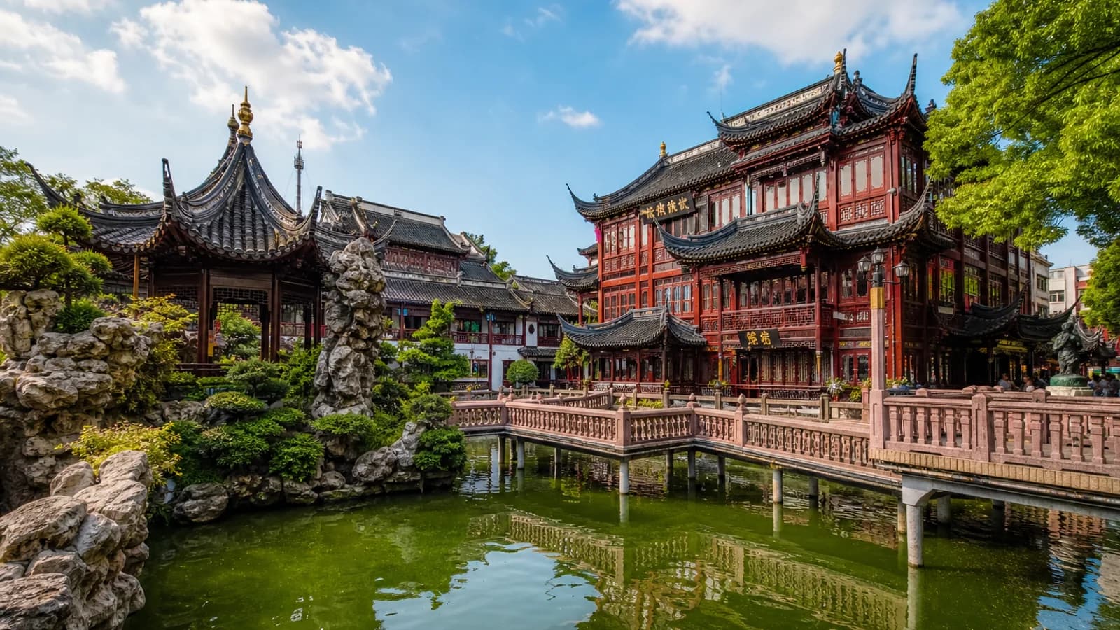 Yu Garden & Old City in Shanghai
