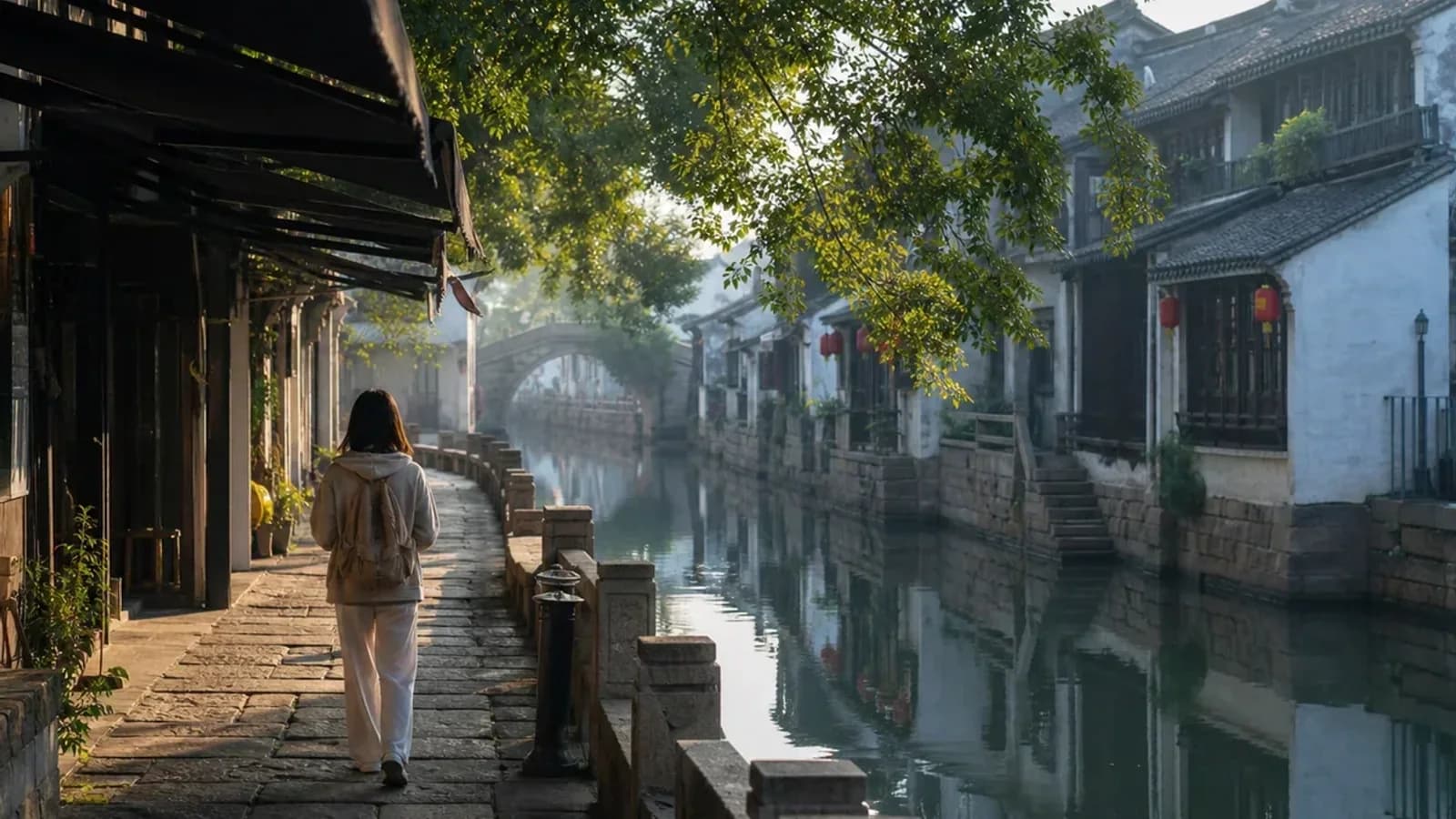 Canal mornings in Suzhou