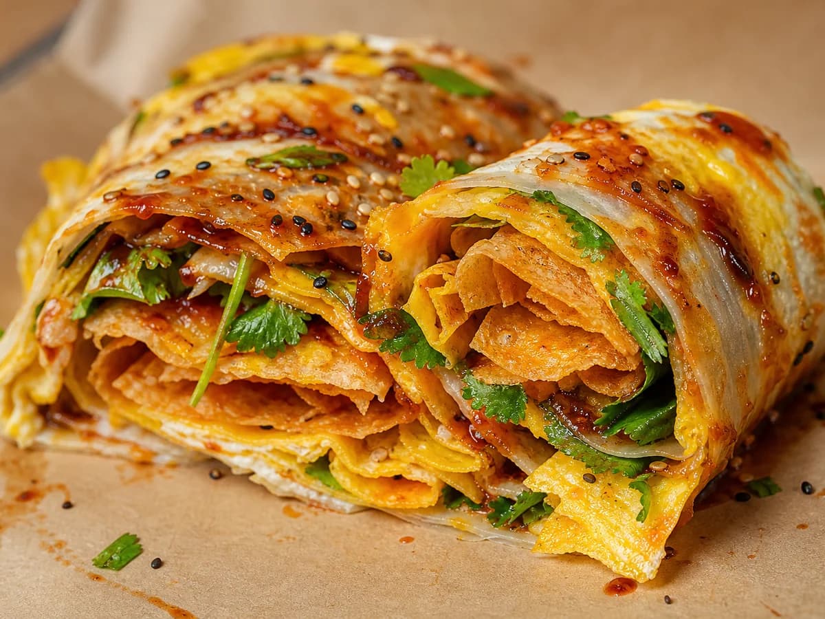 Jianbing guozi in Tianjin