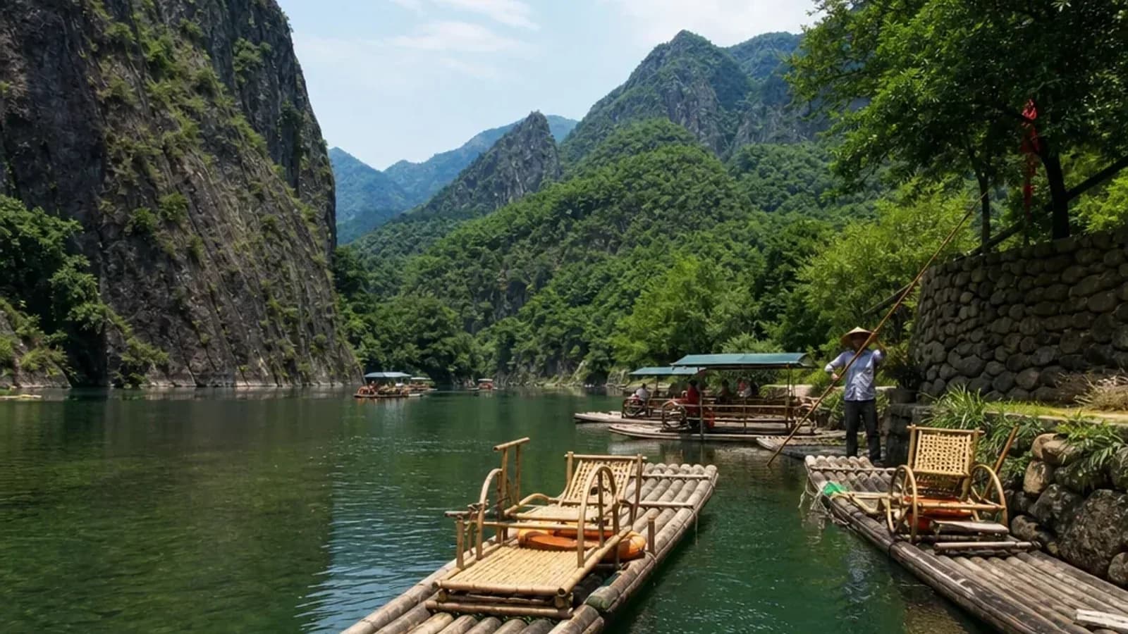 Nanxi River in Wenzhou