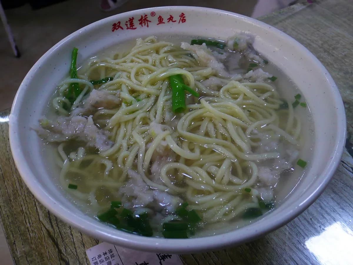 Wenzhou fish balls in Wenzhou