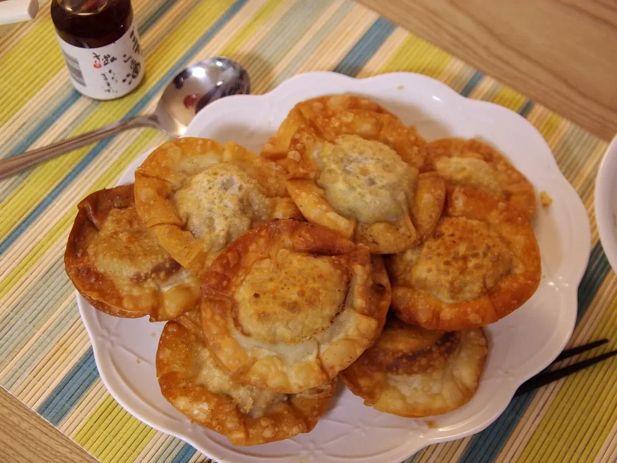 Pan-fried dumplings in Xuzhou