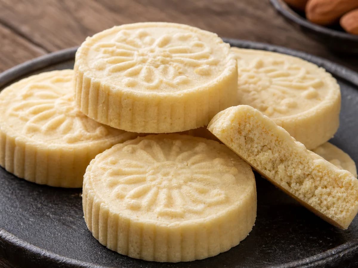 Almond cake in Zhongshan