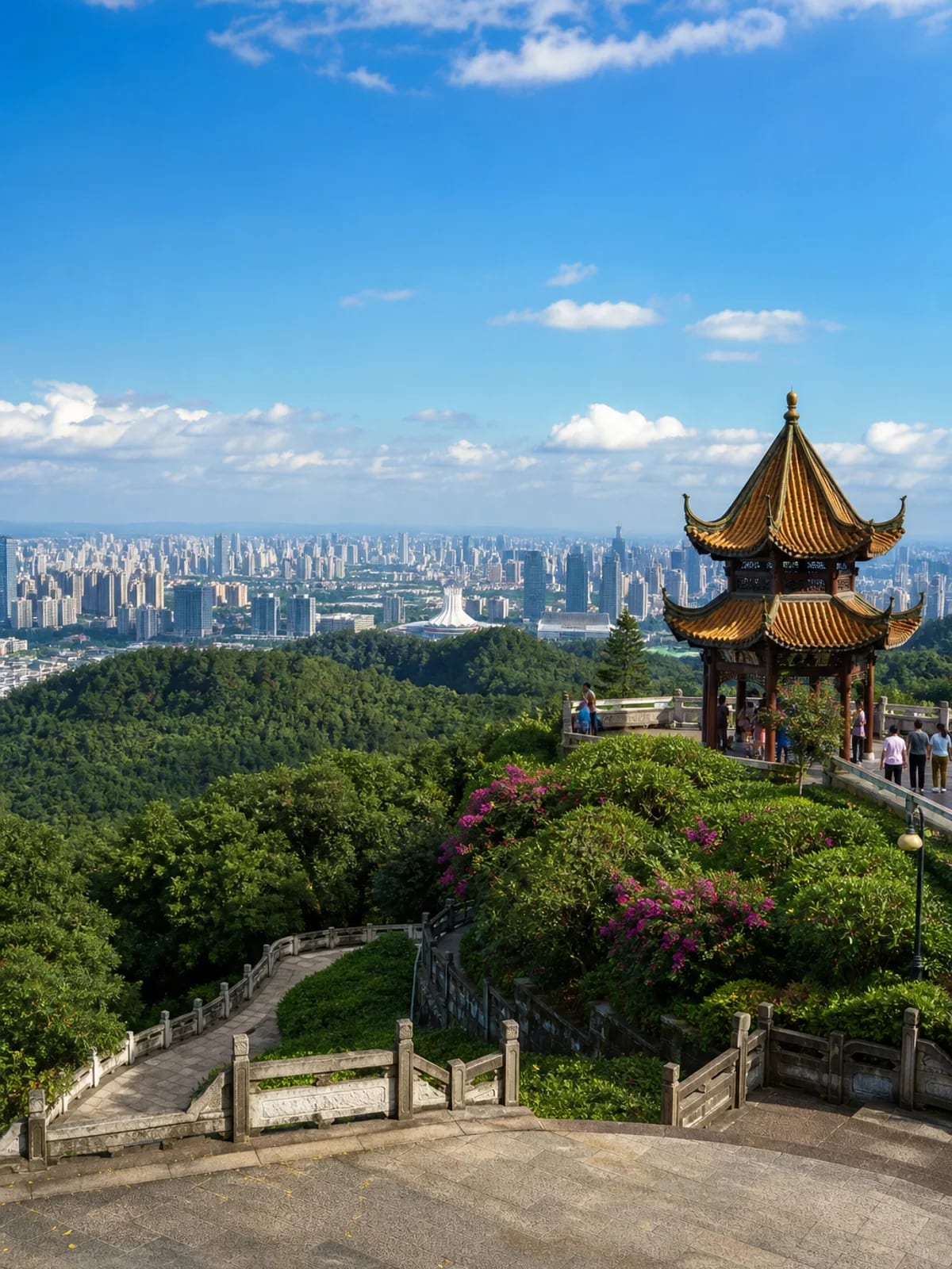 Qingxiu Mountain in Nanning