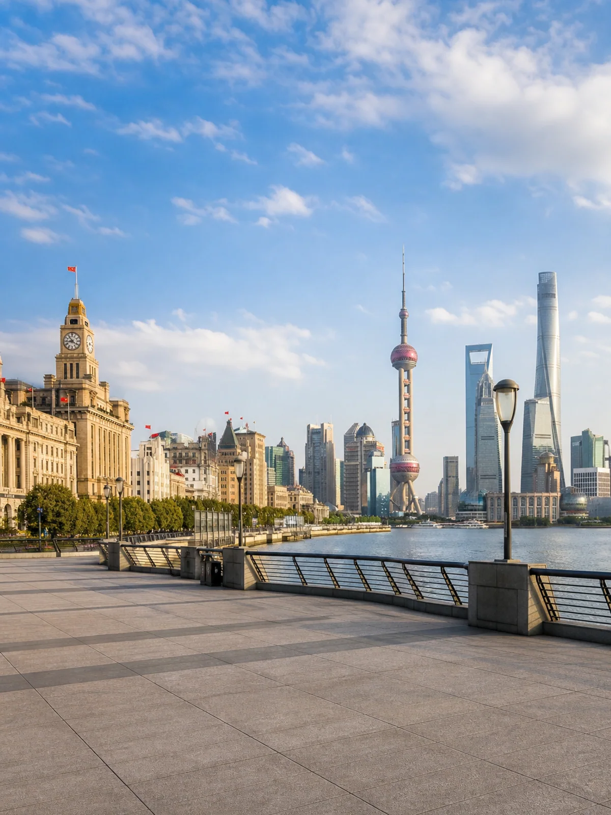 The Bund in Shanghai