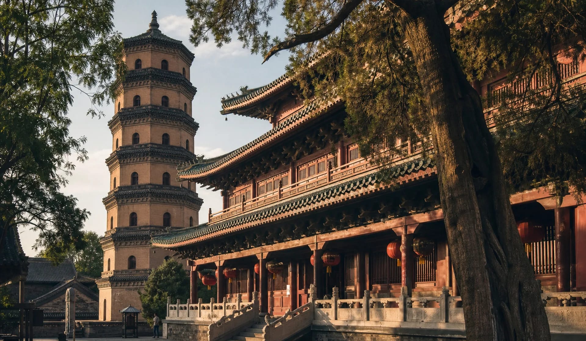 Longxing Temple in Shijiazhuang