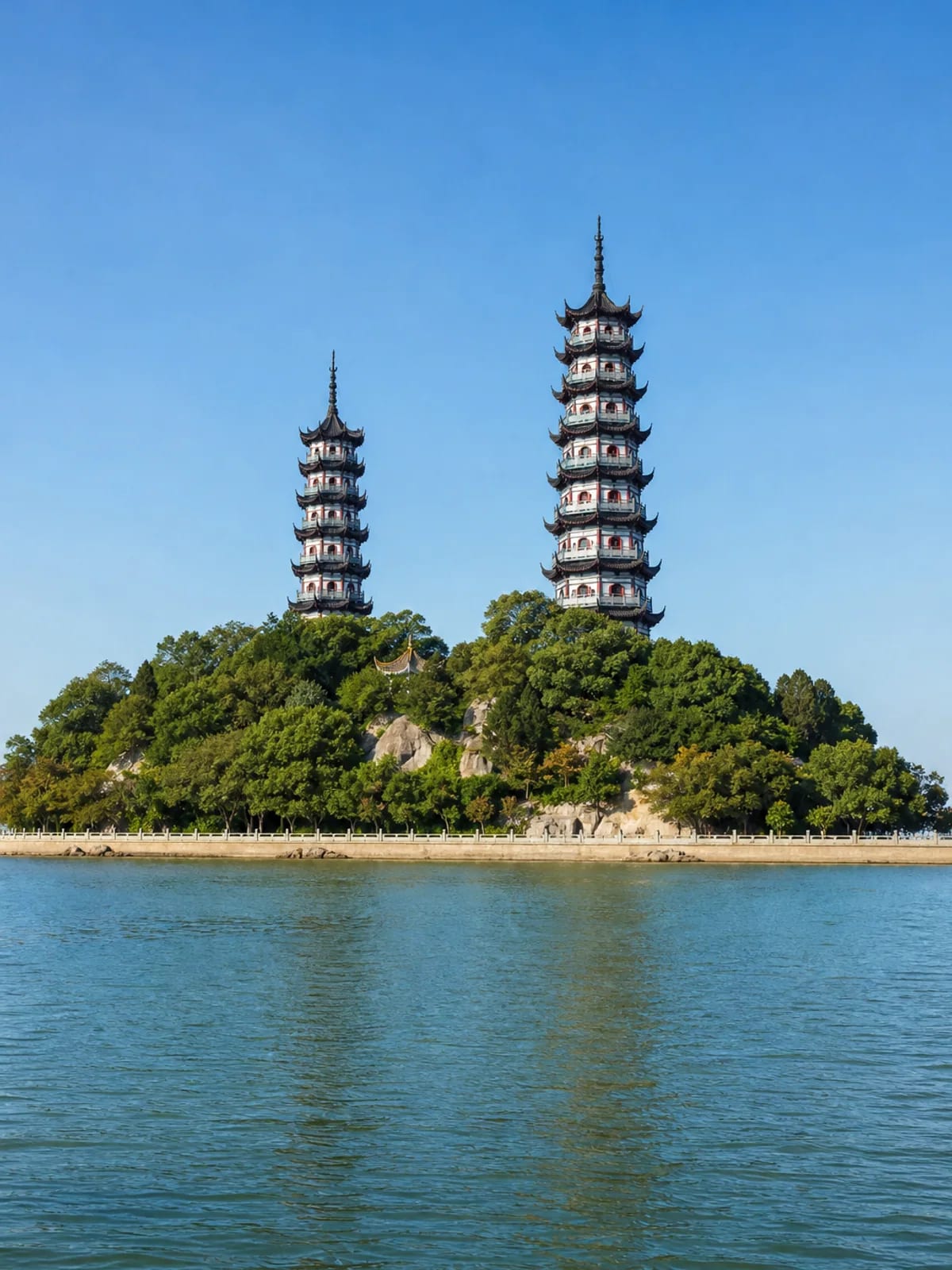 Jiangxin Island in Wenzhou